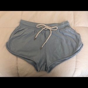 Light blue shorts